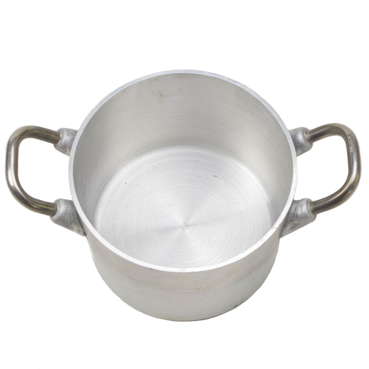 Couvercle de casserole militaire allemande d'origine en aluminium de 2 litres pour la randonnée BW Army Mess Kit NEUF