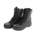 Original German Military Combat Shoes Water Resistant Anti Static Leather Black - GoMilitar