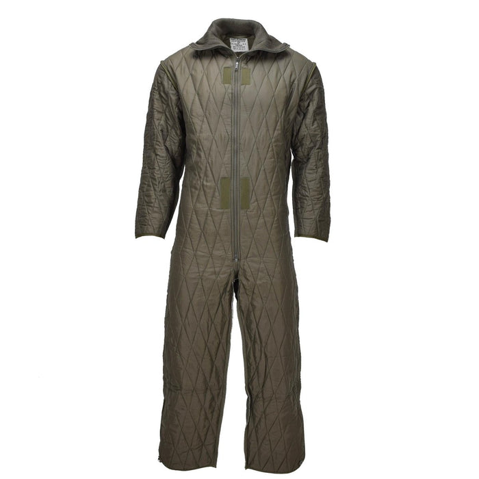 Combinaison militaire allemande originale, combinaison isolée d'hiver, olive - GoMilitar