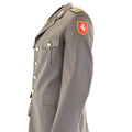 Veste militaire allemande originale, uniforme formel allemand, gris