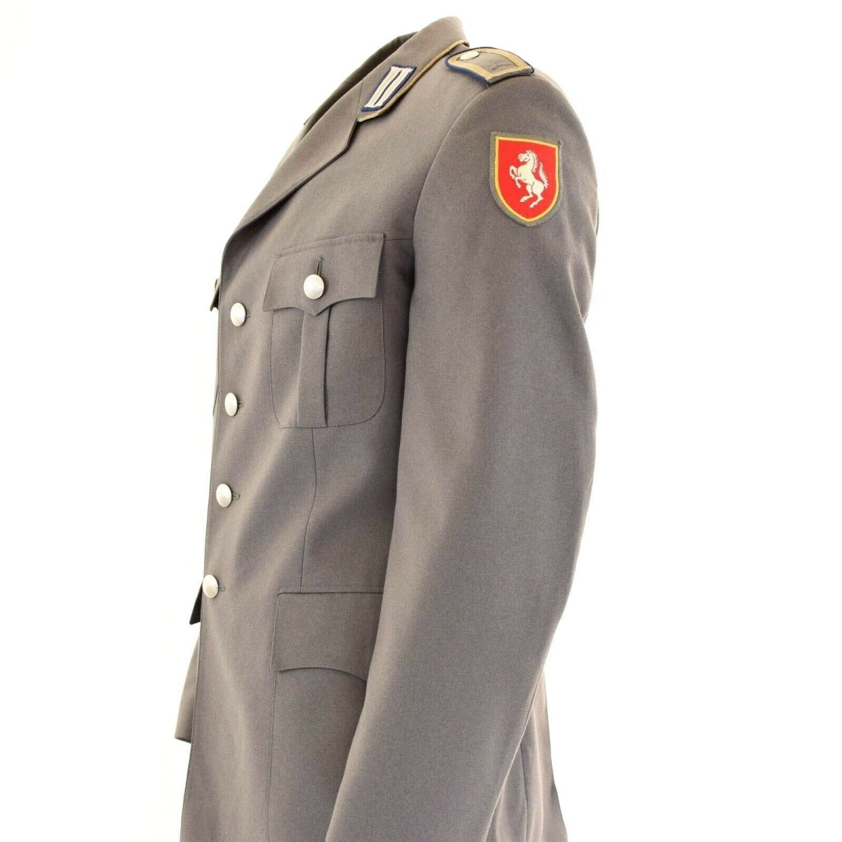 Veste militaire allemande originale, uniforme formel allemand, gris