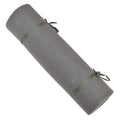 Tapis de couchage en mousse militaire allemand d'origine enroulable Camping randonnée gris noir