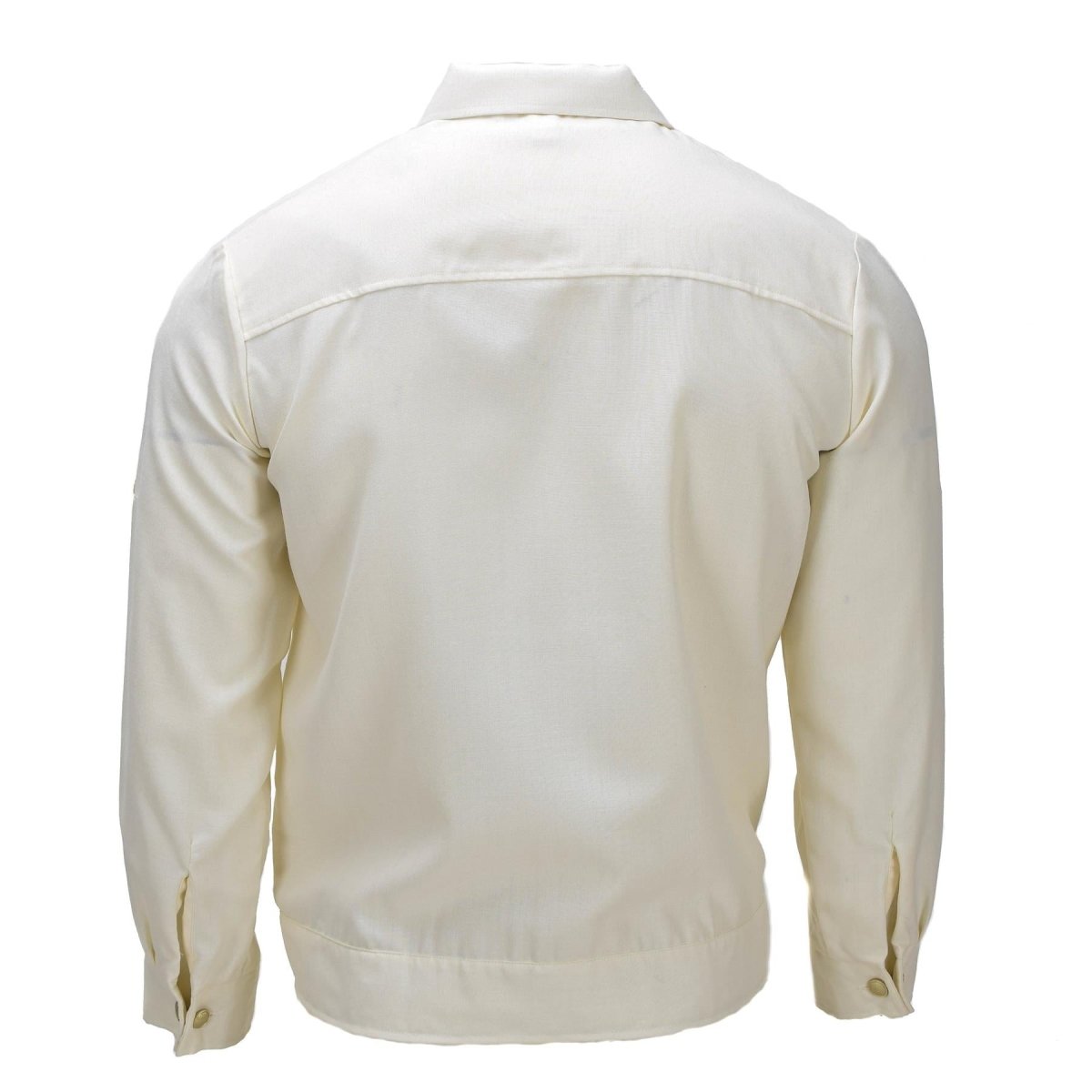 Chemise formelle militaire allemande originale, manches longues, mélange de coton, émise par l'armée