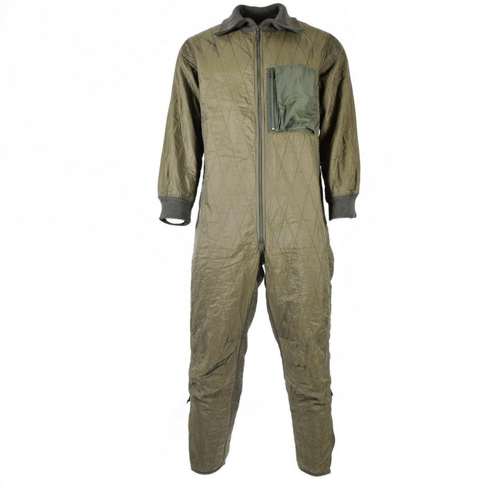 Combinaison militaire allemande originale, doublure isolée, équipement pour temps froid, olive - GoMilitar