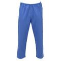 Pantalon de pyjama militaire allemand original, taille élastique, vêtements de nuit décontractés, bleu