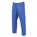 Pantalon de pyjama militaire allemand original, taille élastique, vêtements de nuit décontractés, bleu