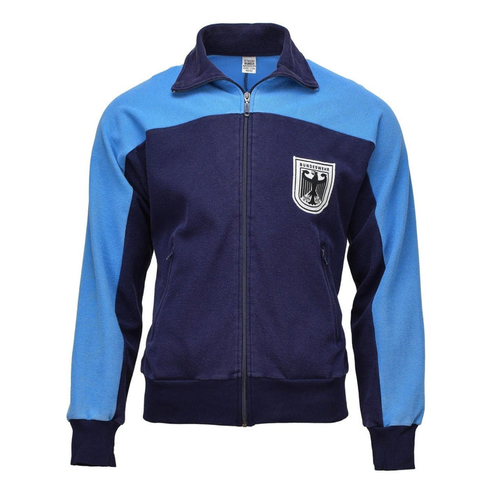 Veste de sport militaire allemande originale, survêtement rétro, chemises sportswear vintage - GoMilitar