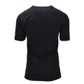 Maillot de corps militaire allemand Original, manches courtes, excédent de l'armée, noir