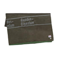 Couverture en laine militaire allemande originale 210x200cm style Bundeswehr marron