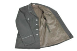 Veste de costume d'officier de l'armée allemande NVA originale uniforme militaire gris NEUF