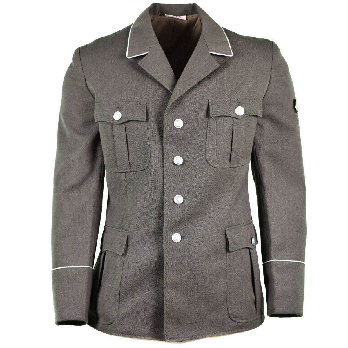 Veste de costume d'officier de l'armée allemande NVA originale uniforme militaire gris NEUF