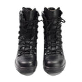 Bottes de combat BDU BW en cuir noir d'origine de l'armée allemande, équipement militaire NEUF