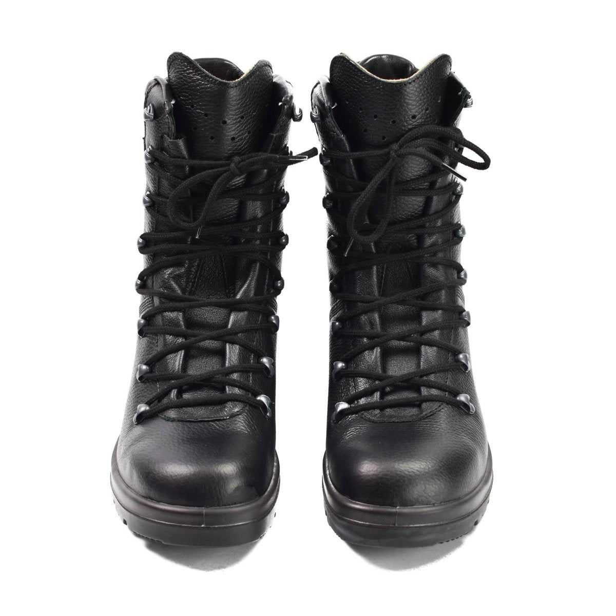 Bottes de combat BDU BW en cuir noir d'origine de l'armée allemande, équipement militaire NEUF