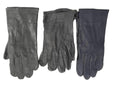 Gants en cuir d'origine de l'armée allemande gris, édition militaire tactique excédentaire