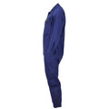 Combinaison de travail militaire allemande originale, uniforme de travail bleu marine, combinaison de travail bleu armée