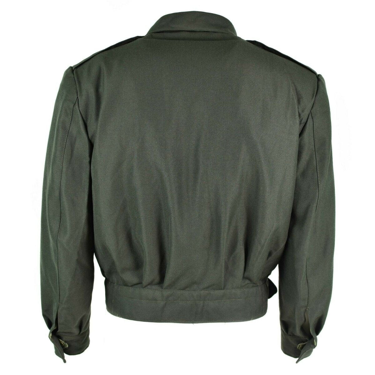Veste de campagne originale de l'armée grecque en gabardine de laine blaze Grèce militaire NEUF