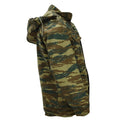 Veste de campagne militaire grecque originale M65, doublure amovible, problème militaire, camouflage lézard