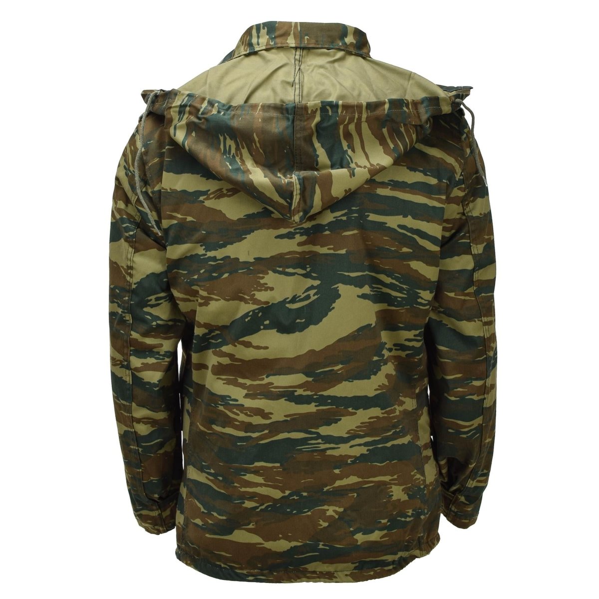 Veste de campagne militaire grecque originale M65, doublure amovible, problème militaire, camouflage lézard