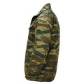 Veste de campagne militaire grecque originale M65, doublure amovible, problème militaire, camouflage lézard