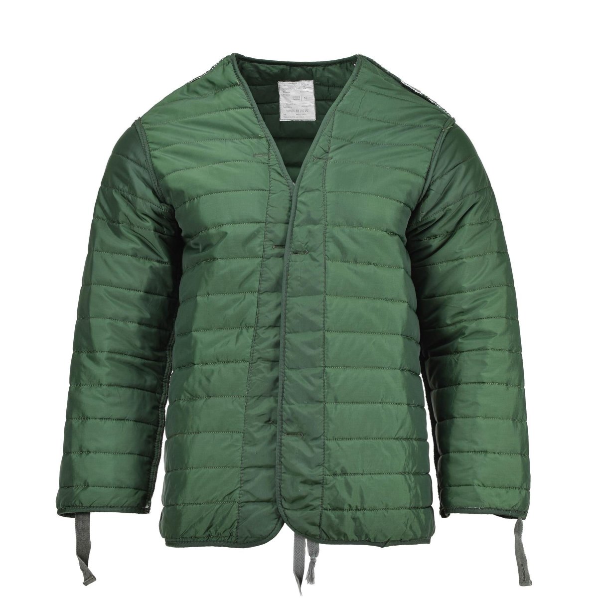 Veste militaire grecque originale M65 à manches longues, doublure verte, surplus de l'armée grecque
