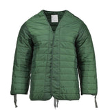 Veste militaire grecque originale M65 à manches longues, doublure verte, surplus de l'armée grecque
