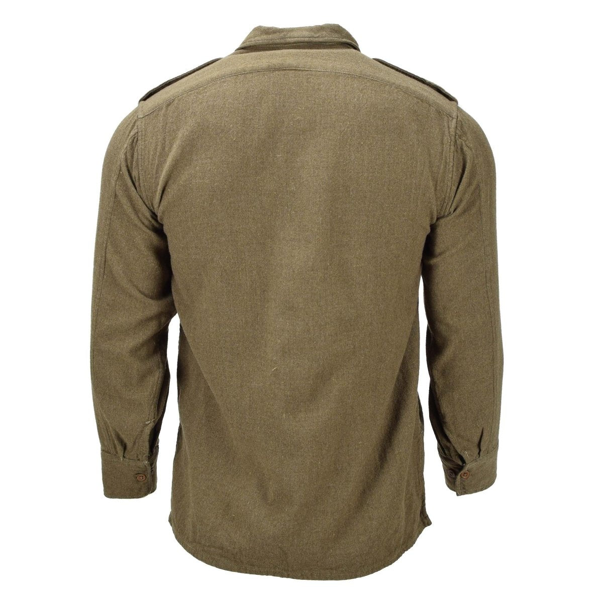 Chemises tactiques militaires grecques originales en laine olive respirantes et légères