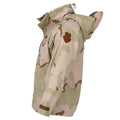 Veste de pluie originale de l'armée hongroise, camouflage de combat, imperméable, à capuche, pour le désert