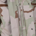 Veste de pluie originale de l'armée hongroise, camouflage de combat, imperméable, à capuche, pour le désert