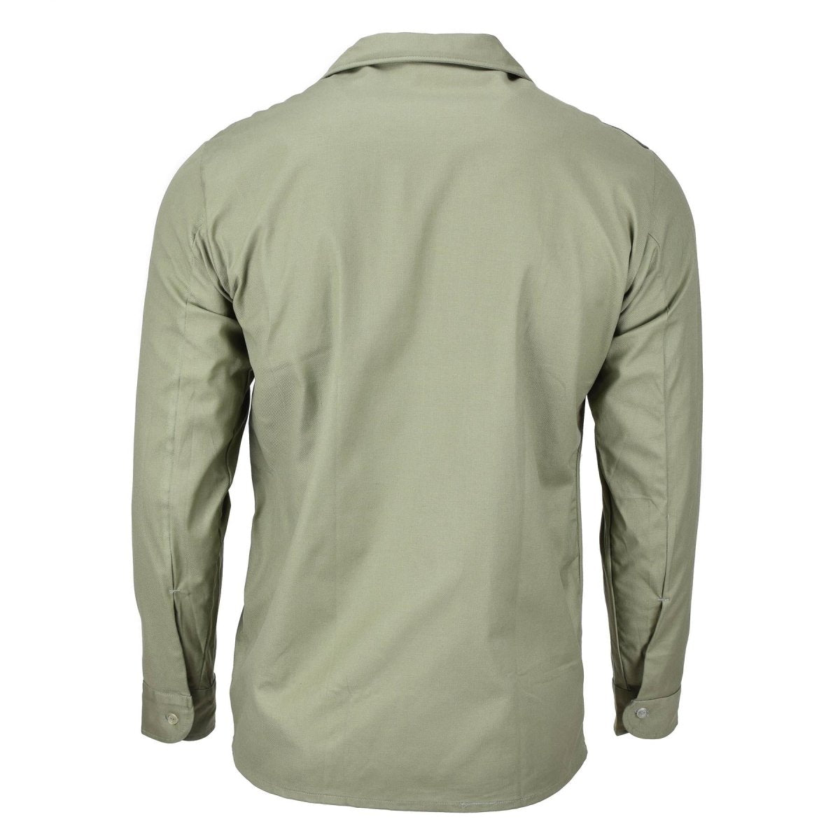 Chemise de combat militaire originale hongroise olive à manches longues avec poches sur le terrain NOUVEAU\