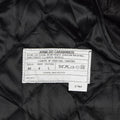 Manteau en laine des carabiniers de l'armée italienne d'origine, uniforme à double boutonnage noir