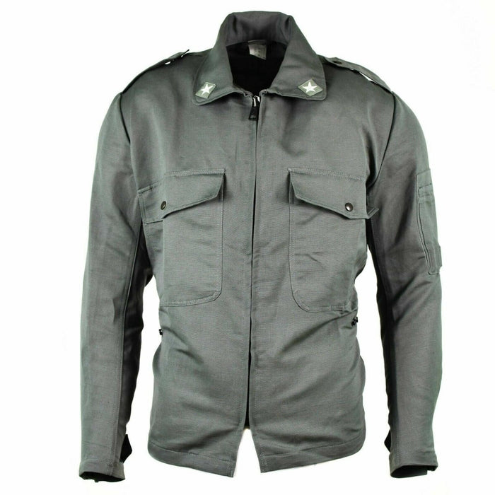 Veste grise originale de l'armée italienne, chemise militaire de l'armée de l'air en surplus de l'EDR - GoMilitar