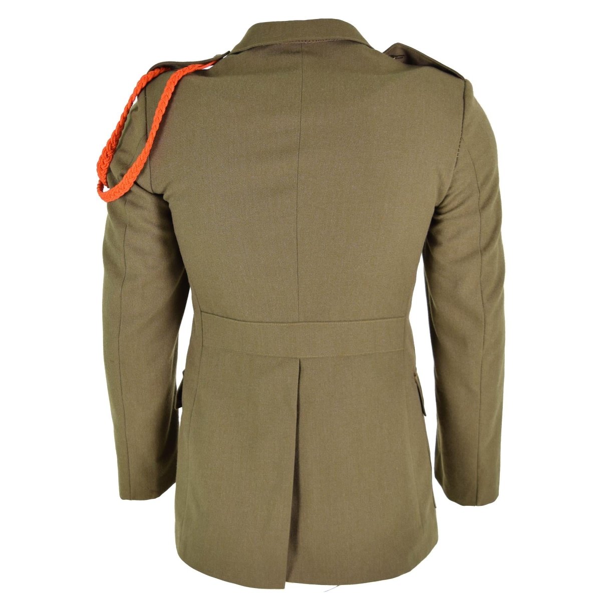 Veste d'uniforme de parade marron originale de l'armée italienne en laine