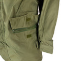 Veste militaire parka vert olive originale de l'armée italienne Manteau de surplus BDU