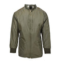 Veste de pluie originale des forces aériennes militaires italiennes, imperméable à capuche doublée olive NEUF