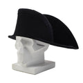 Original Italien Militaire Carabinieri Robe Chapeau Vintage Parade Noir
