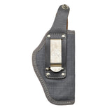 Étui de pistolet militaire italien d'origine, fermeture à bouton-pression, Nylon gris, neuf