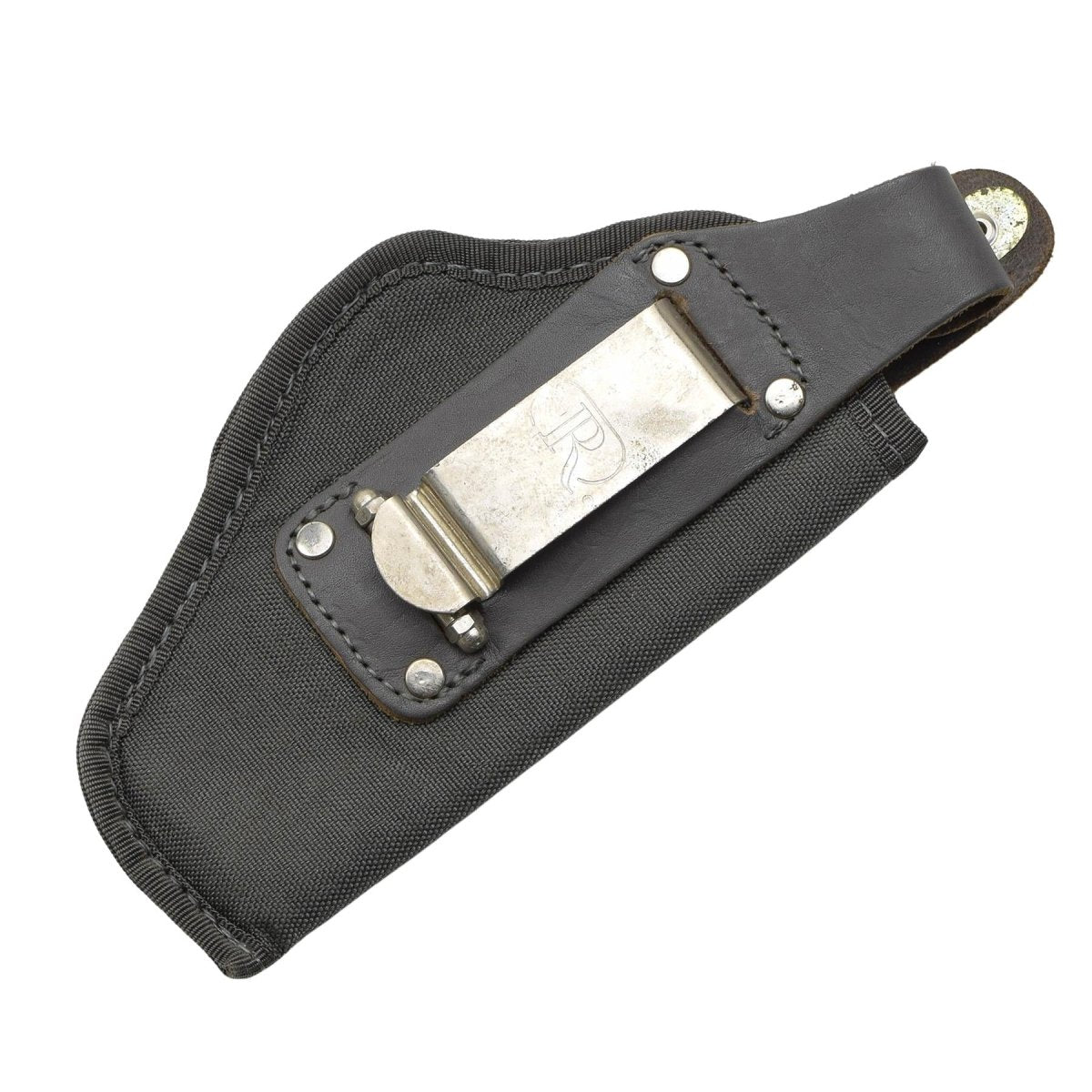 Étui de pistolet militaire italien d'origine, fermeture à bouton-pression, Nylon gris, neuf