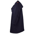 Manteau original de la police militaire italienne, long trench-coat des carabiniers italiens avec doublure