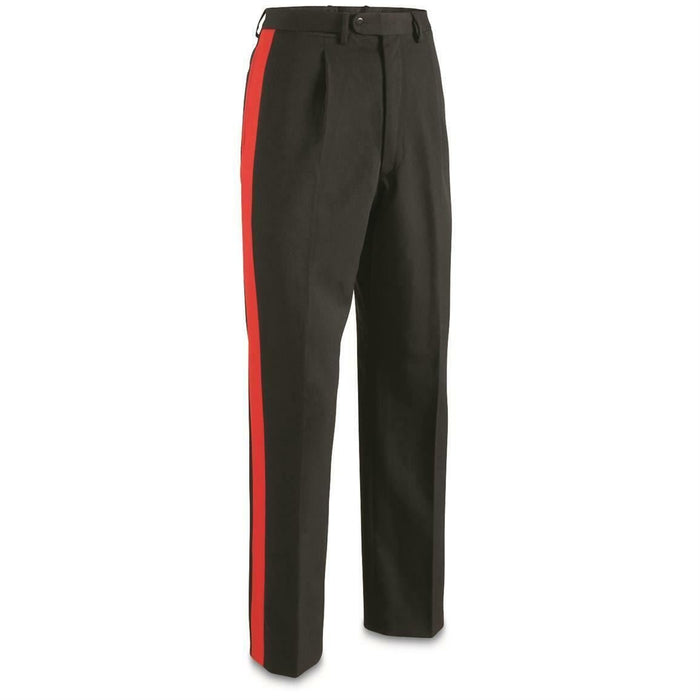 Pantalon habillé original des carabiniers de la police italienne pantalon noir NEUF - GoMilitar