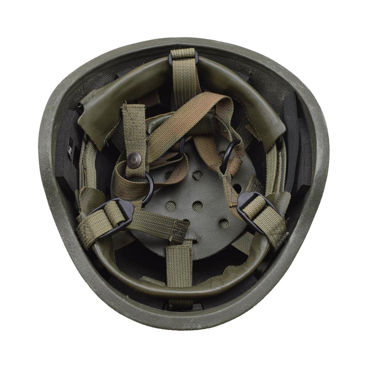 Casque militaire italien original balistique TP OD couverture verte combat tactique