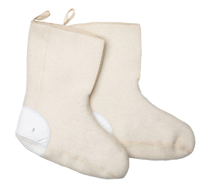 Bottes intérieures Mukluk originales bottes vintage en laine pour temps froid doublure chaude blanc NOUVEAU - GoMilitar