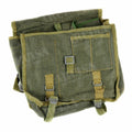 Sac à dos original de l'armée polonaise en toile, sac à bandoulière, sac à pain, bushcraft