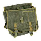Sac à dos original de l'armée polonaise en toile, sac à bandoulière, sac à pain, bushcraft