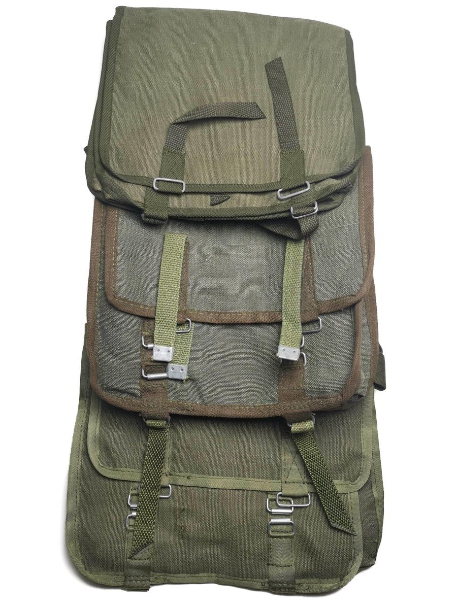 Sac à dos original de l'armée polonaise en toile, sac à bandoulière, sac à pain, bushcraft