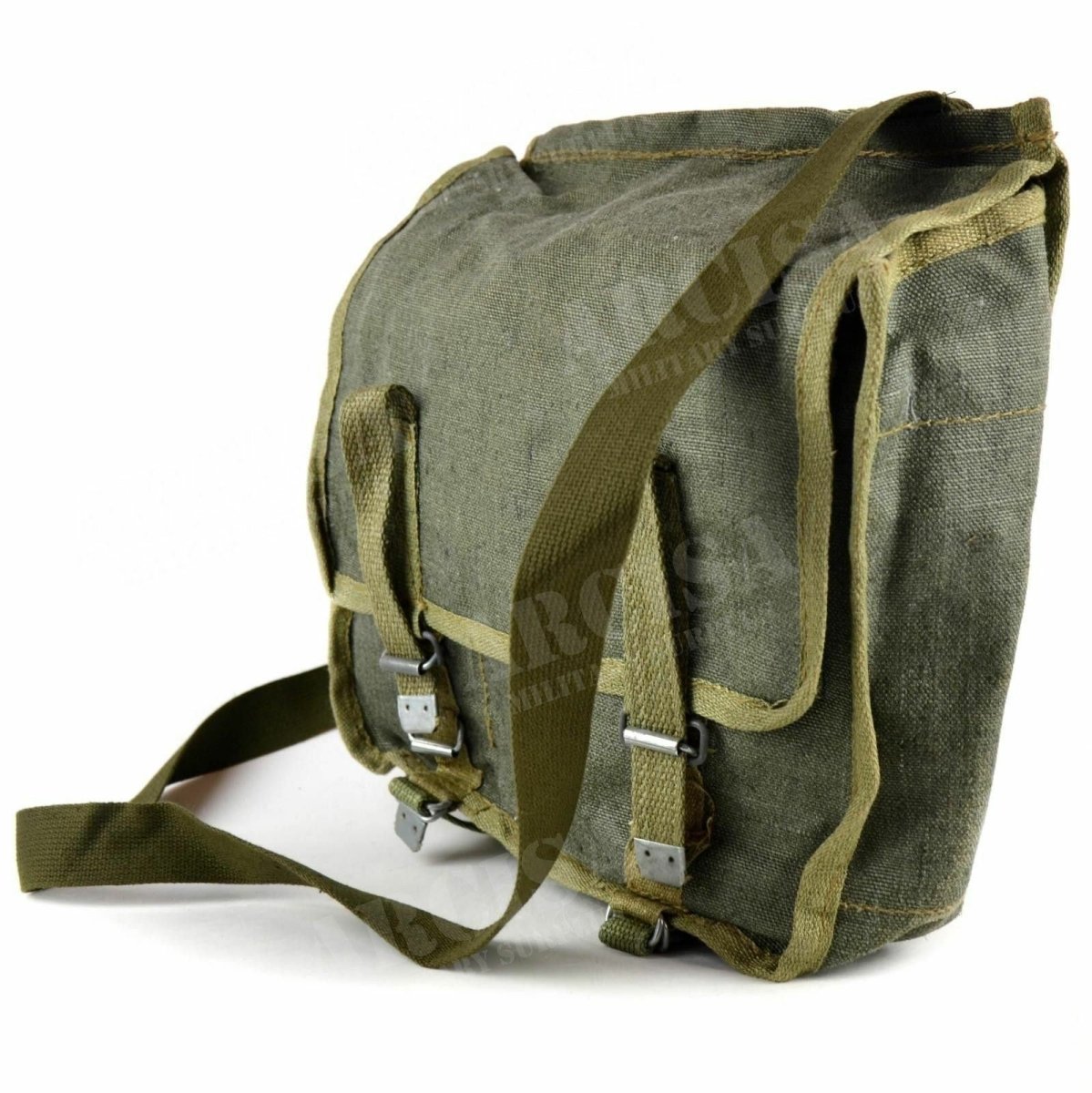 Sac à dos original de l'armée polonaise en toile, sac à bandoulière, sac à pain, bushcraft