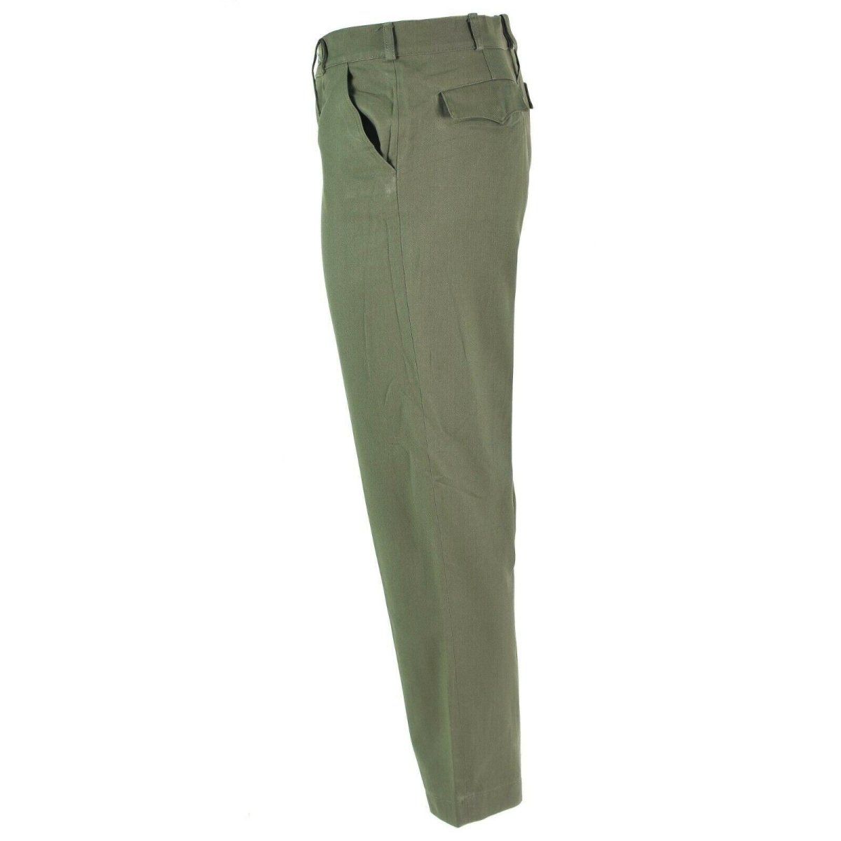 Pantalon de combat de campagne original de l'armée portugaise pantalon militaire vert olive Portugal