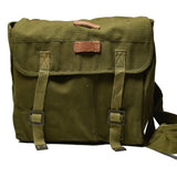 Sac de transport original de l'armée roumaine, étui à bandoulière vert pour surplus militaire