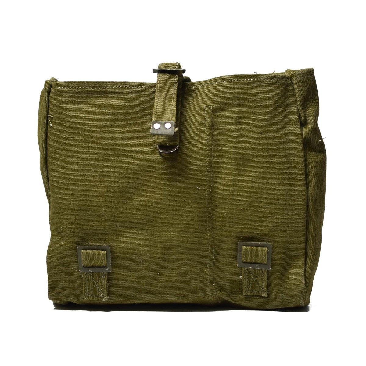 Sac de transport original de l'armée roumaine, étui à bandoulière vert pour surplus militaire