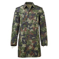 Parka militaire roumaine originale M93 camouflage feuille veste longue à capuche tactique NEUF