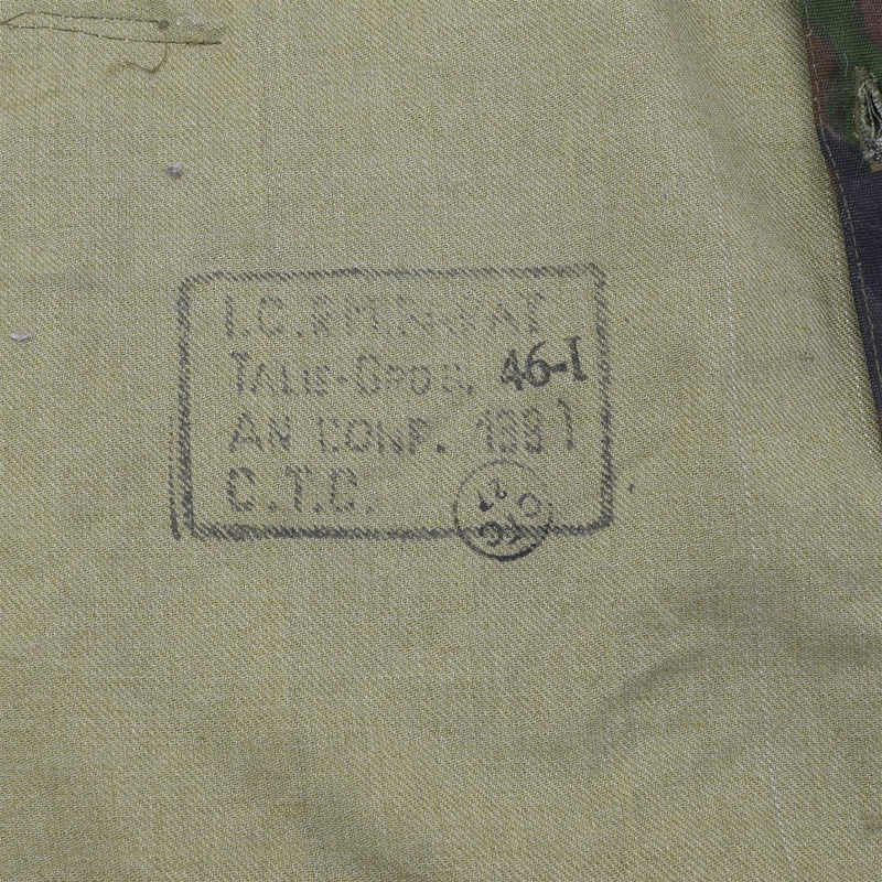 Original Romanian military parka M93 camo leaf hooded long jacket tactical NEW - GoMilitar